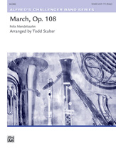March, Op. 108 Concert Band sheet music cover